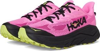 Hoka One One Challenger 8 Womens Running Shoes Neon Rose/Black : 7.5 B - Medium, Synthetic