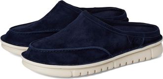Vionic Muptown Clogs Mules Mens Lace-up Boots Navy Blazer Waxed Suede : 13.5 W