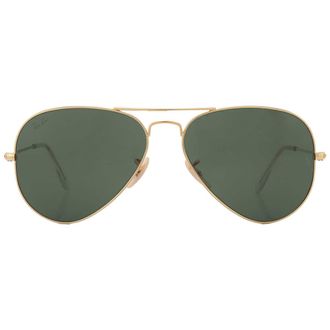 Ray-Ban Ray Ban Aviator Aviation Collection G-15 Green Unisex Sunglasses RB3025 W3400 58