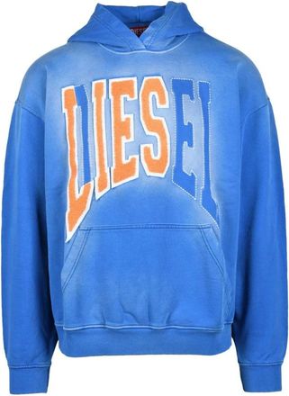Diesel Hoodie - Heren - Hoodies - Blauw - S - Hoodies & sweatvesten