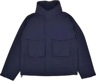 Pop Trading Company Heren Shell Jas - Heren - Zomerjassen - Blauw - XL - Jassen