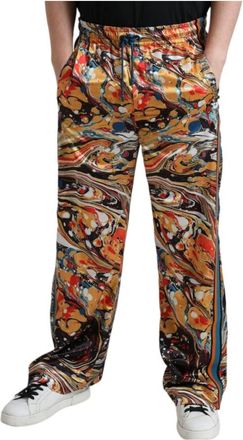 Dolce & Gabbana Uomo, Pantaloni, Multicolore, S, new