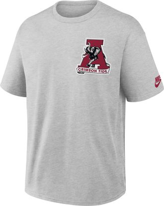 Nike Alabama Legacy Max90 Nike Mens College T-Shirt in Grey | 04T606GABV-612