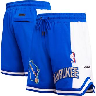 Pro Standard Mens Pro Standard Royal Milwaukee Bucks 2023/24 City Edition DK Shorts at Nordstrom, Size X-Large