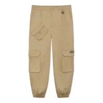 Li-Ning BadFive Changan Boy Loose Fit Cargo Pants Khaki AKXR619-2