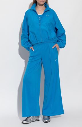 Nike Jacket With Logo, Womens, Blue