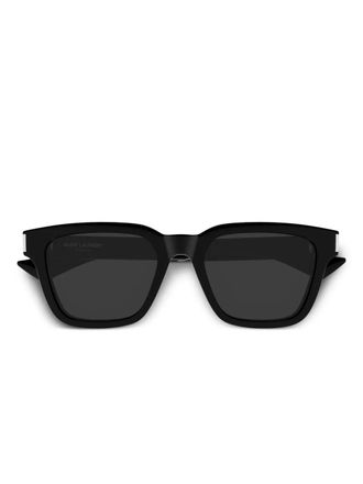 Saint Laurent Eyewear square-frame sunglasses - unisex - Acetate - 53 - Black