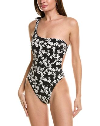 Lemlem Lemlem One-Shoulder One-Piece