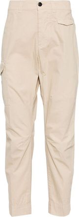 Dondup leg-pocket slim-cut trousers - men - Cotton - 31 - Neutrals