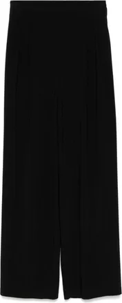 Norma Kamali Black Wide leg trousers