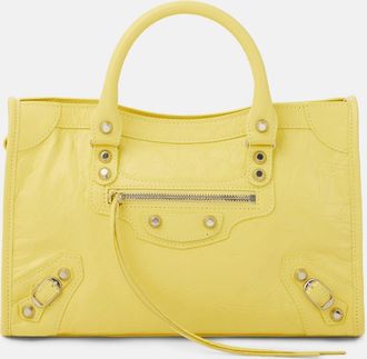 Balenciaga Le City Small leather tote bag