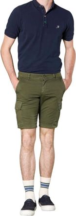 Mason's Hombre, Pantalones cortos, Verde, Talla: 2XL
