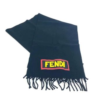 Fendi Pre-owned Lana scarves - - Pre-owned - Uomo - Nero - ONE SIZE