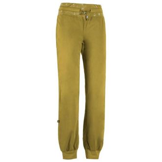 E9 Hit Boulderhose f&uuml;r Damen | oliv/gelb