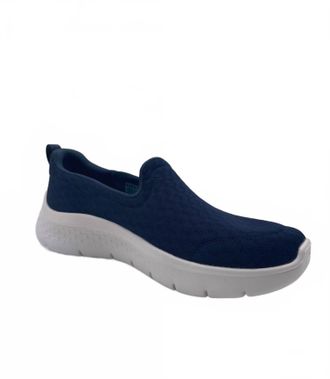 Skechers Womens Go Walk Flex Sneakers In Navy
