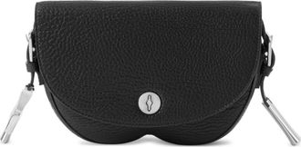 Burberry Chess leather satchel bag - women - Calf Leather/Calf Leather - One Size - Black