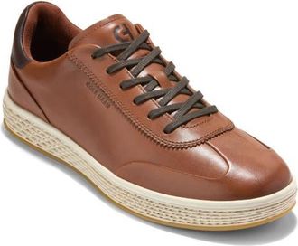 Cole Haan GrandPro Turf SkyWeave Sneaker in British Tan/Dark Chocolate at Nordstrom, Size 11.5