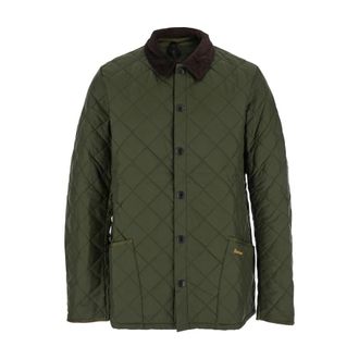 Barbour Groene Gewatteerde Buitenkleding Jas - Heren - Zomerjassen - Groen - XL - Jassen