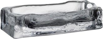 Nude Glass Ice Cream Rectangular Cup