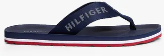 Tommy Hilfiger Mens Hilfiger Monotype Flip-Flop - Blue - US 7 / EU 39.5