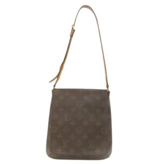 Louis Vuitton Pre-owned Cross Body Bags, female, Brown, Size: ONE SIZE Pre-owned Monogram Shoulder Bag
