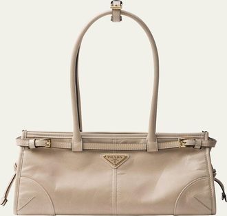 Prada Bonnie Medium Leather Shoulder Bag
