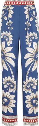 Farm Rio Diana pants - Dames - Straight fit broeken - Blauw - S - Broeken