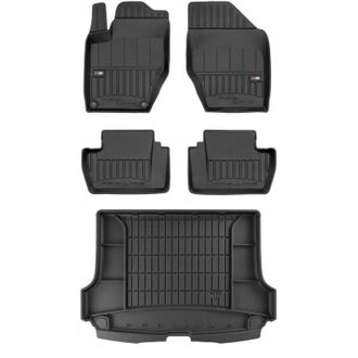 OEM Set Alfombrillas Goma 3d Peugeot 308 1 Kombi 2007-2013 7 Plazas Con