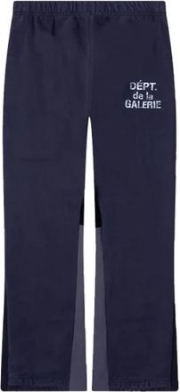 Gallery Dept. French Logo Flare Sweatpants - Heren - Broeken - Blauw - Maat: L Katoen