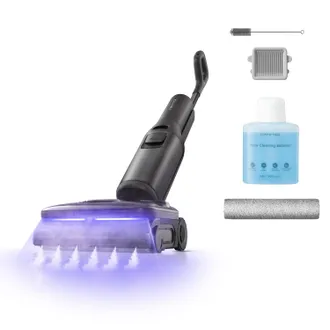 Roborock F25 Steam - Aspirapolvere Lavapavimenti Senza Fili Vaporflow 180&deg;c& Flatreach 2.0 25000 Pa Stazione Auto-pulizia 95&deg;c Autonomia 80min 1l Nero