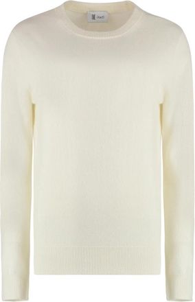 THE (ALPHABET) Kasjmier Zijde Gebreide Trui - Dames - Cashmere truien - Beige - M - Kasjmier - Truien & Vesten