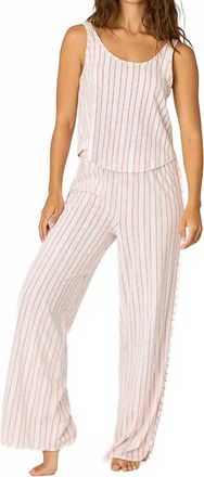 PJ Salvage Feeling Loved Pajamas Set In Ivory