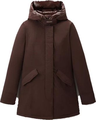 Woolrich Luxe Arctic Dames Winterjas - Dames - Winterjassen - Bruin - L - Polyester - Jassen