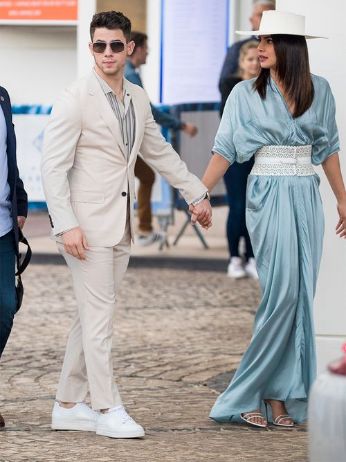 Priyanka Chopra, Nick Jonas, celebrity couple, celebrity couple outfits, what is Priyanka Chopra wearing, how to dress like Priyanka Chopra, how to dress like Nick Jonas