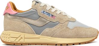 Autry Reelwind Suede Mesh Sneakers