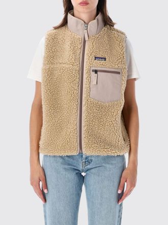 Patagonia Gilet in pile Classic Retro-X con collo alto e tasca a toppa