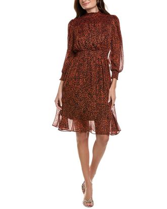 Nanette Lepore Smocked Mini Dress