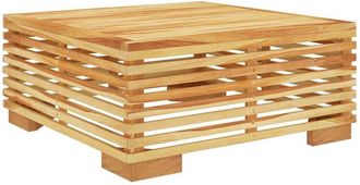 vidaXL Garden Coffee Table 69.5x69.5x31 cm Solid Wood Teak Vidaxl