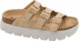 Corkys Footwear Womens Threes Company Sandal In Raffia