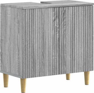 vidaXL Mueble De Lavabo Para Ba&ntilde;o Arnhem Sonoma Gris Vidaxl