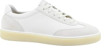 Geox Sneakers - Heren - Sneakers - Wit - 41 EU - Leer - Schoenen