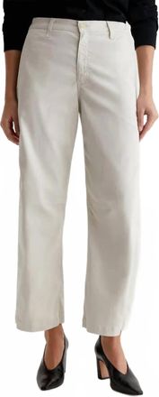 AG - Adriano Goldschmied Fiona Chino Jeans In Pumice
