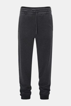 Braun Hamburg Men - Cashmere jogger pants dark grey
