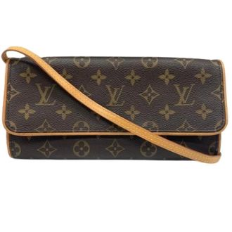 Louis Vuitton Pre-owned Cross Body Bags, female, Brown, Size: ONE SIZE Pre-owned Monogram Pochette
