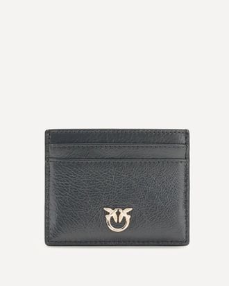Pinko Shiny leather Card Holder Female UNI