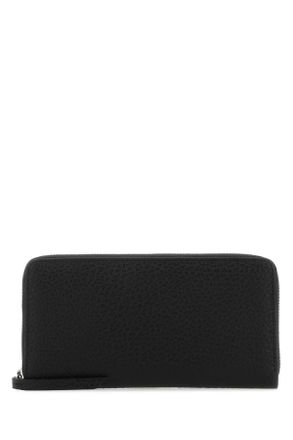 Maison Margiela Black Leather Wallet