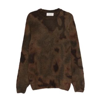 Original Vintage Heren, Truien, Bruin, Maat: L
