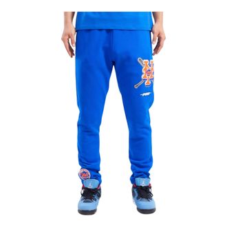 Pro Standard Pro Standard New York Mets Mash Up Logo Sweatpants in Royal Blue Men