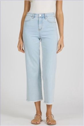 Dear John Denim Holly Cropped Jeans In Bubble Bath