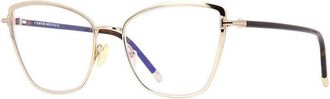 Tom Ford FT5740-B 028 Shiny Rose Gold/Classic Dark Havana 54mm